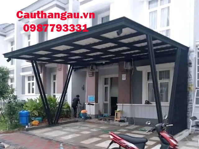 Mái che sắt nghệ thuật kính cường lực tại hà nội Mái che sắt nghệ thuật kính cường lực tại hà nội